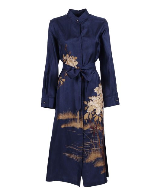 Max Mara Abito Falange in het Blue
