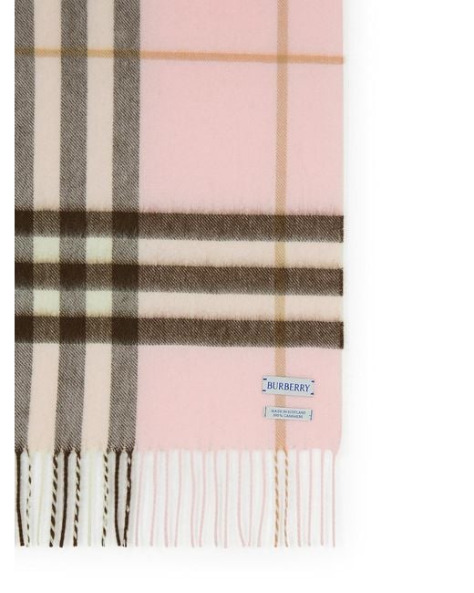 Burberry Multicolor Cashmere Scarf
