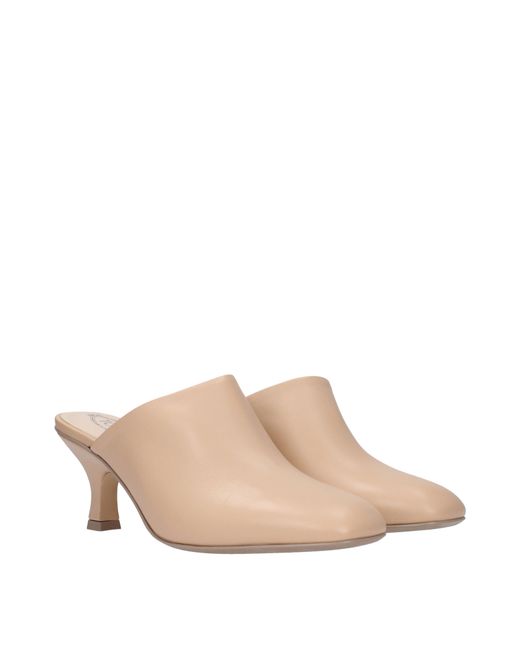 Tod's Natural Sandals Leather/Flesh