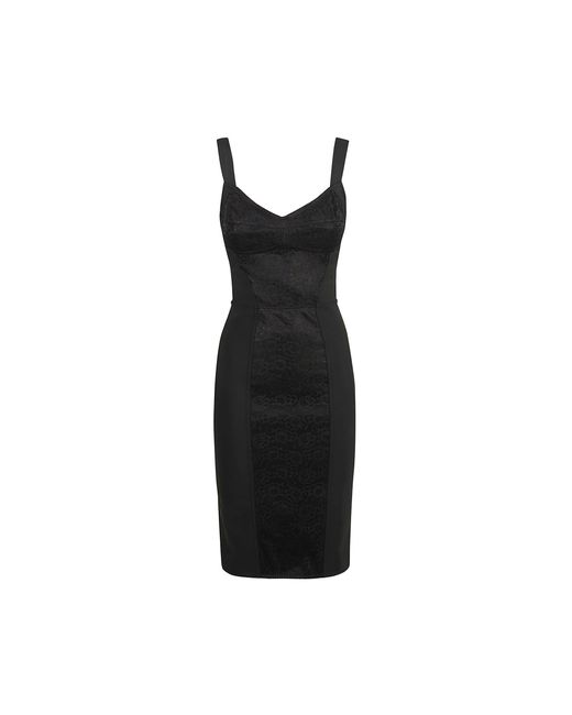 Dolce & Gabbana Black Slim Dress