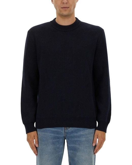 Golden Goose Deluxe Brand Golden Gans Trikot mit Logo in Blue für Herren