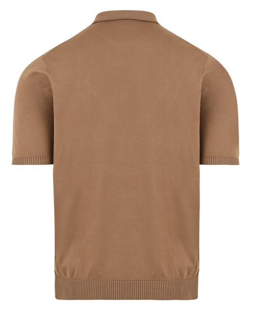 Malo Brown T Shirts And Polos