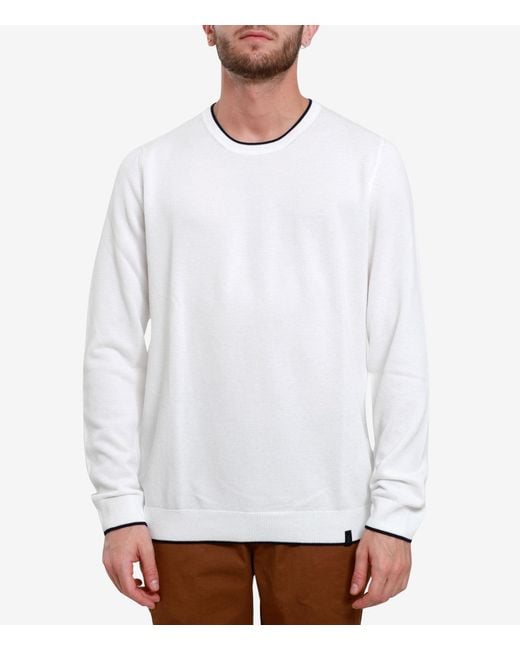 Fay White Sweaters for men