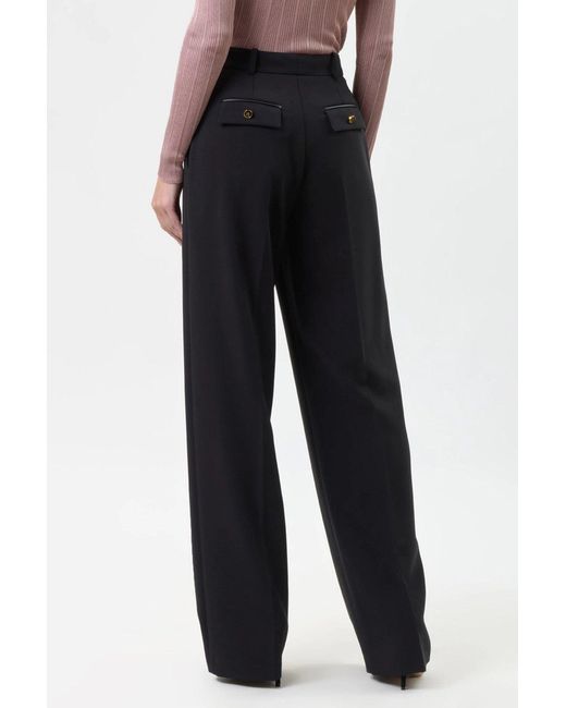 Elisabetta Franchi Black Trousers