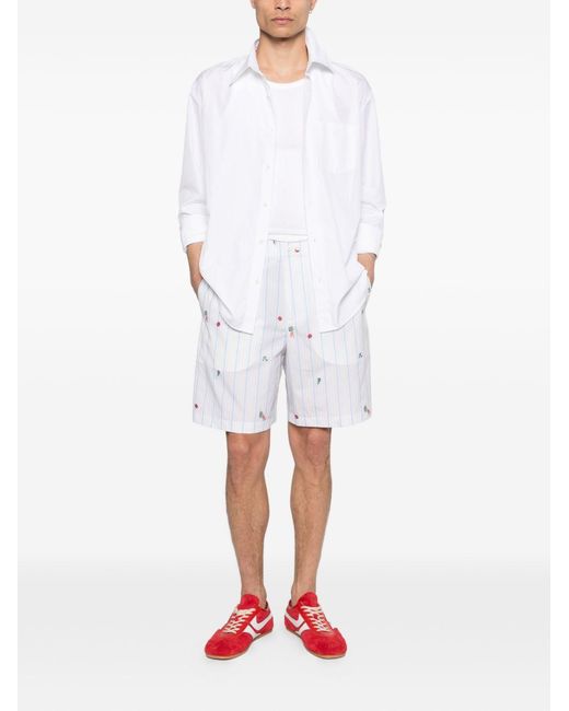 Jacquemus White Le Short Calecon