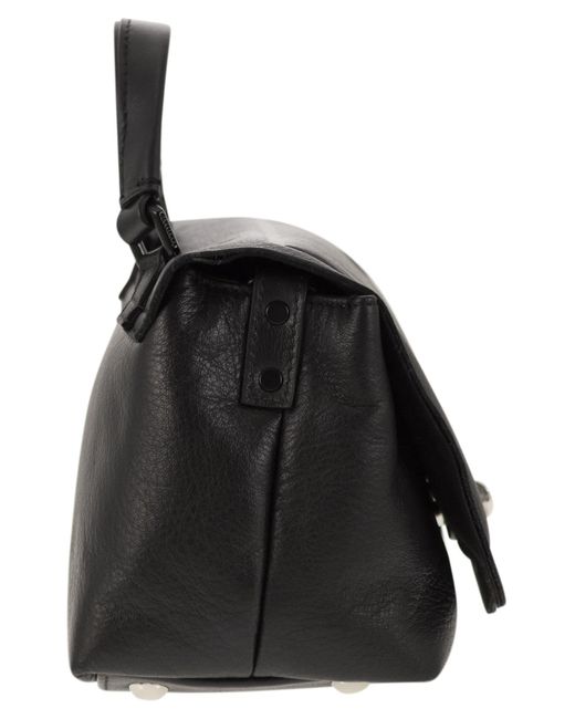 Zanellato Black Postina Pillow Baby Handbag