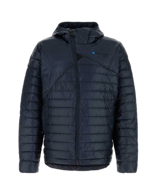 Klattermusen Blue Nylon Lopt Down Jacket