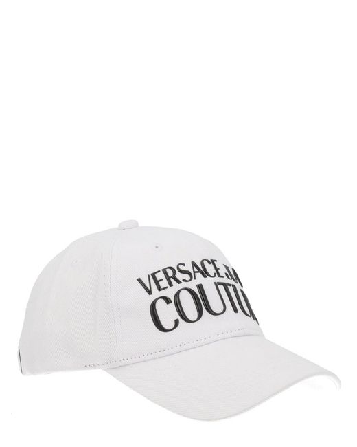 Versace Jeans Couture White Cotton Hat for men