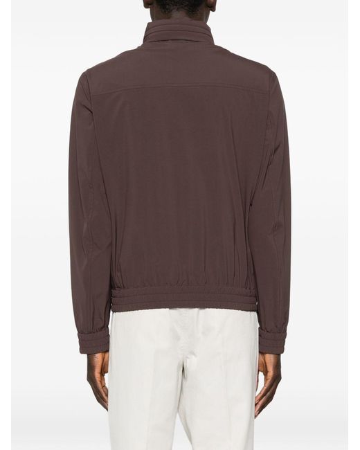 Veste Bomber À Fermeture Zippée Brunello Cucinelli pour homme en coloris Brown