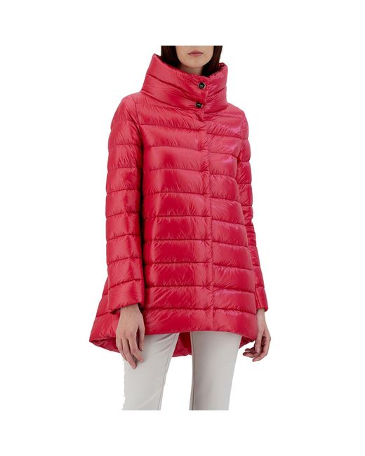 Herno Red Amelia Padded Coat