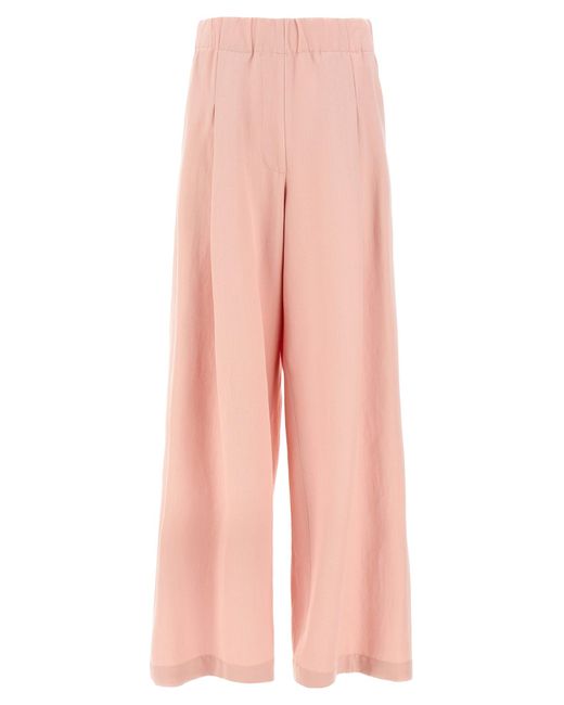Dries Van Noten Pink 'Pila' Pants