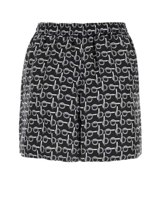 Burberry Black Press Shorts