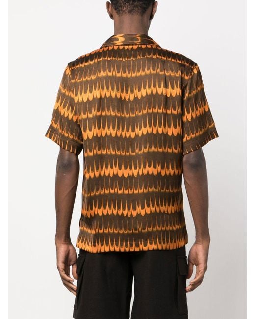 Wales Bonner Yellow Rhythm Shirt for men