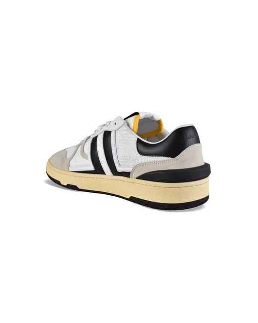 Lanvin White Clay Sneakers