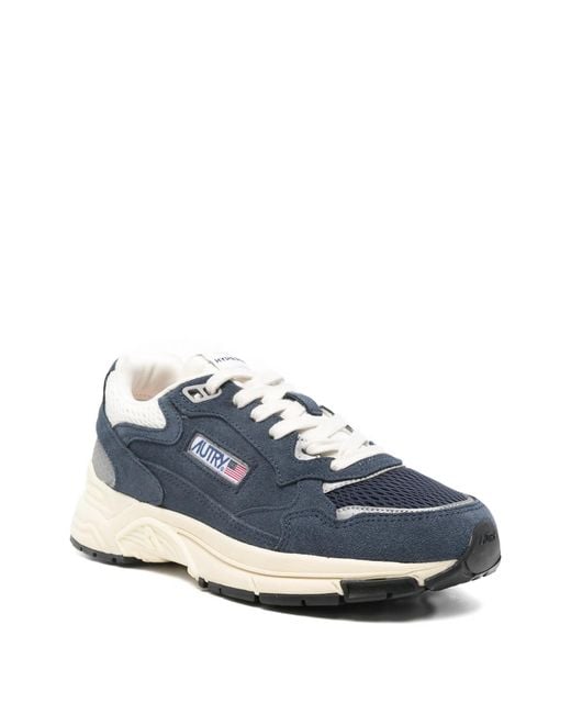 Autry Blue Hyperway Low Suede/Mesh