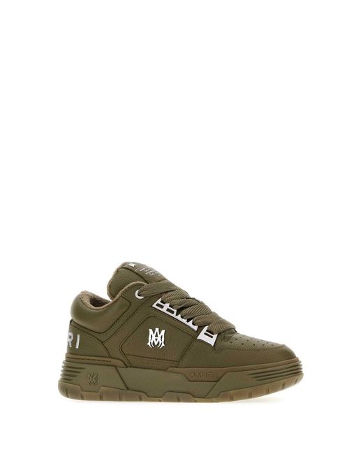 Amiri Green Classic Fit Sneakers for men