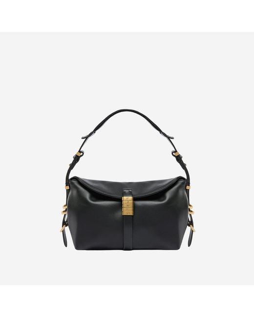 Pinko Black Saddle Bag Baguette Shoulder Bag