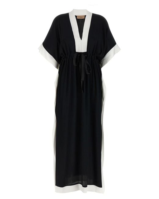 Le twins Black 'Agnese' Kaftan