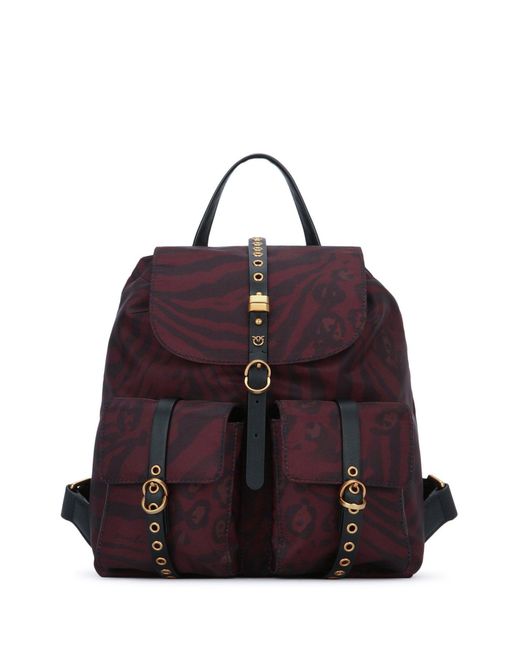 Pinko Purple Backpack Classic Nylon