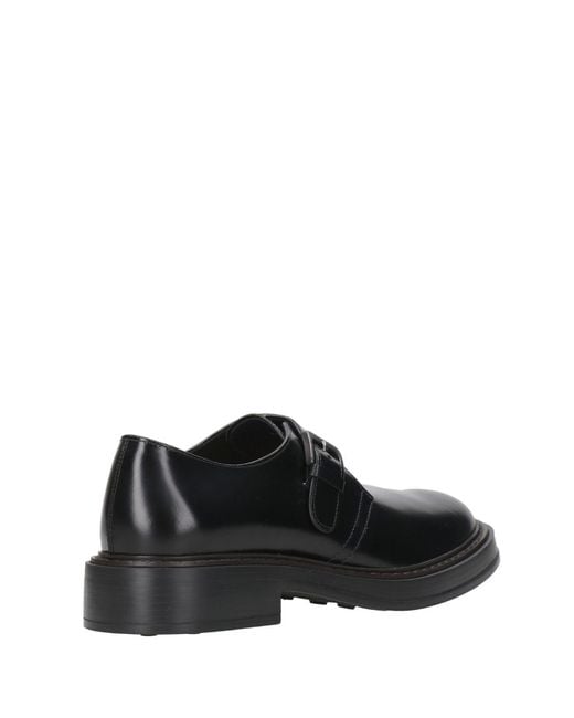 Tod's Black Flat Shoes