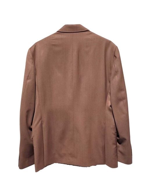 Lardini Brown Double Breasted Blazer