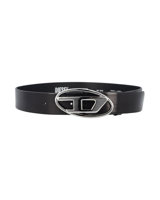 DIESEL Black B-1Dr W Belt for men