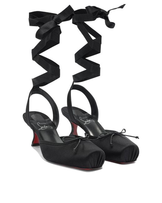 Christian Louboutin Black Heeled Shoes