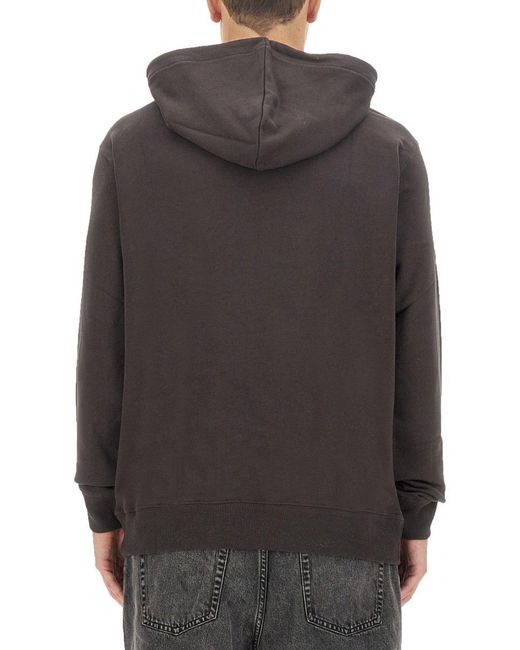 Etudes Studio Gray Sweatshirt With Logo for men