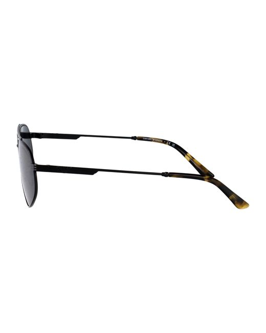 Emporio Armani Black Sunglasses for men