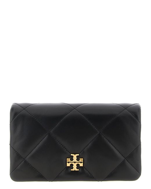 Tory Burch Black Geldbörse "Kira Diamond" An Der Kette