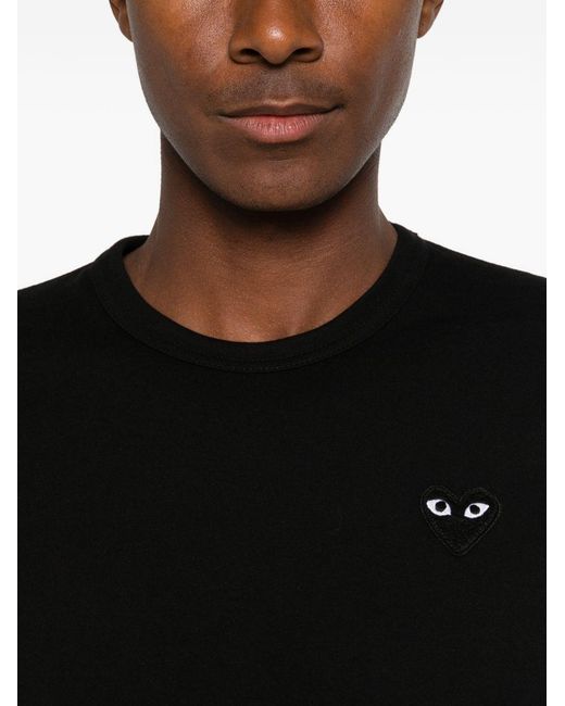 Comme des Garçons Black Cotton T-Shirt