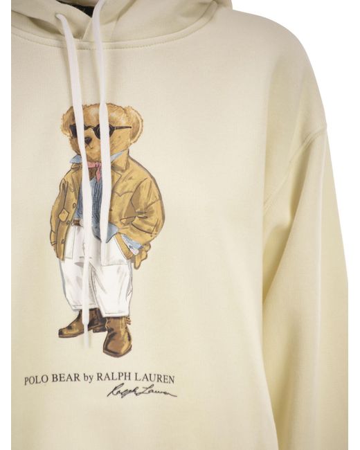 Polo Ralph Lauren Natural Polo Bear Hoodie