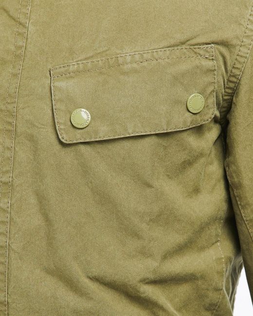 Barbour Green Giacca Duke Summer Wash Dusky