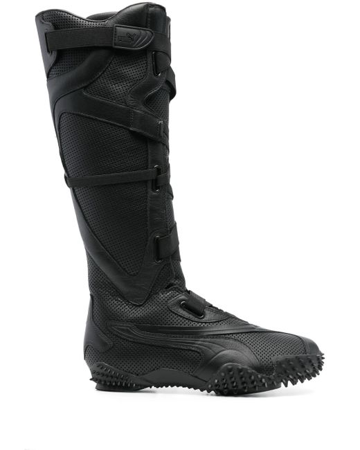 PUMA Black Mostro Boot Leather Wns Shoes