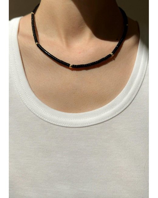 Hermina Athens White Holy Golightly Necklace