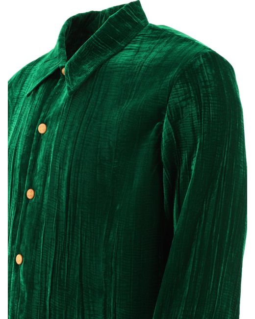 "Lou" Overshirt Séfr de hombre de color Green
