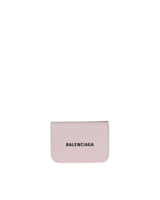 Balenciaga Pink Wallet Cash Mini