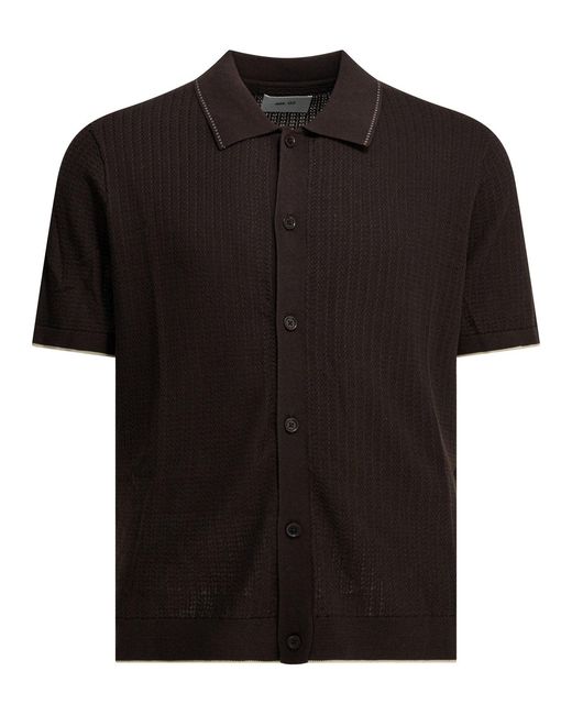 Pull Polo "Nalo" NN07 pour homme en coloris Black