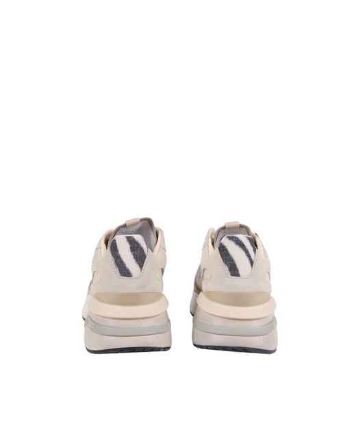 Premiata Pink Sneakers Moerund Offwhite