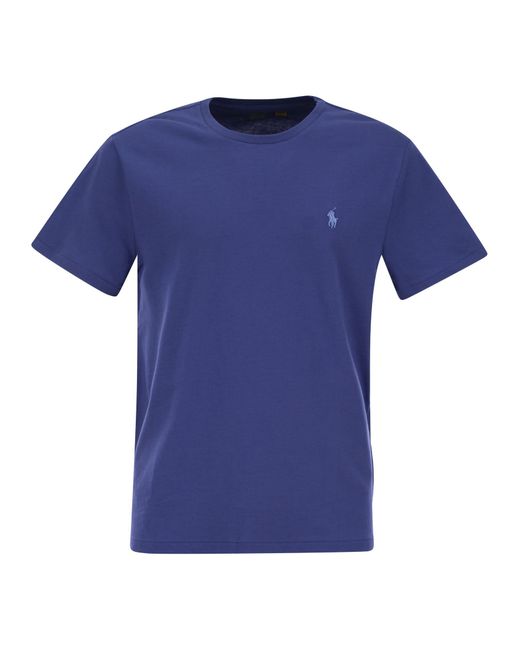 Polo Ralph Lauren Slim Fit Jersey T -Shirt in Blue für Herren