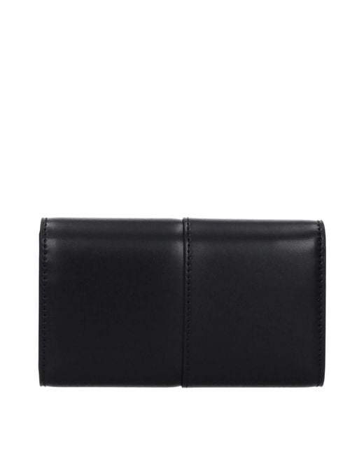 Karl Lagerfeld Black Kore Wallet Polyurethane