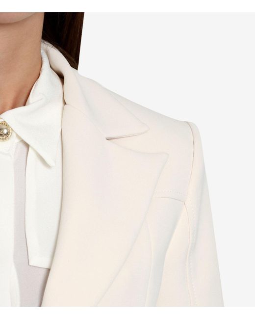 SIMONA CORSELLINI Jackets Wit in het Natural