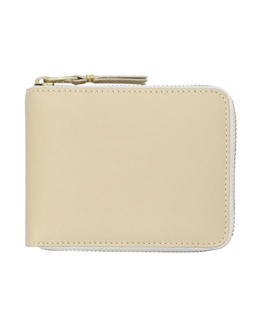 Comme des Garçons Natural Small Zip Around Wallet