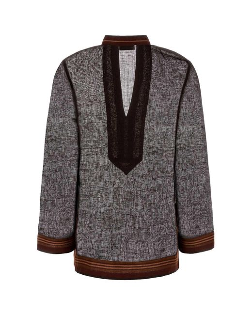 Tory Burch Brown Camicia Marrone