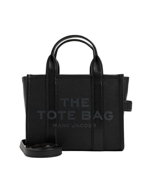 Marc Jacobs Black The Leather Small Tote Bag