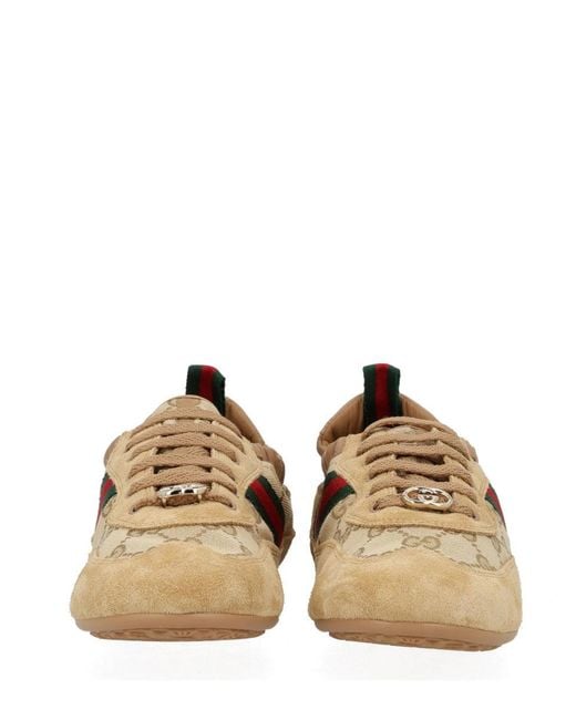 Gucci Brown "Shift" Sneaker