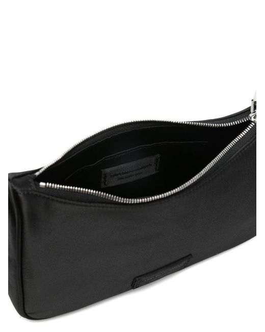 Emporio Armani Black Baguette Shoulder Bag