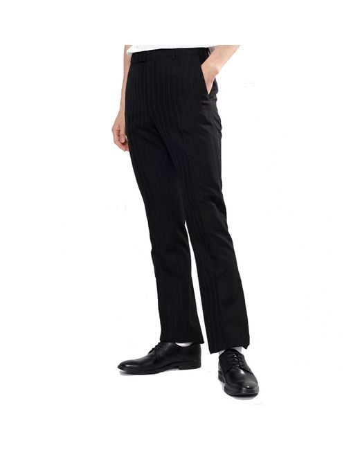 Céline Black Wool Classic Pants for men