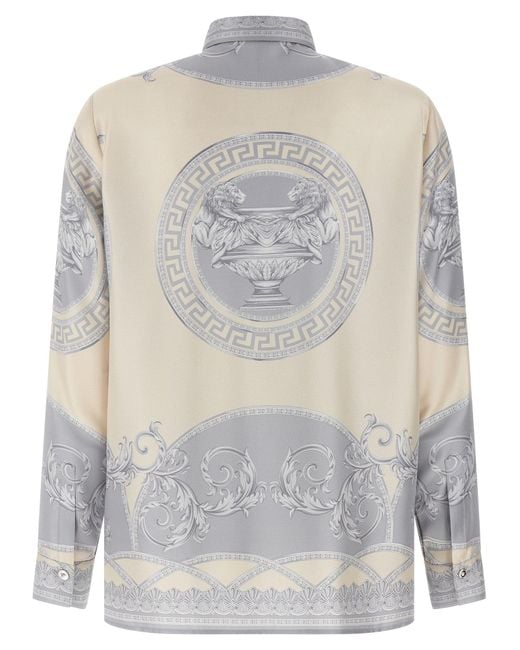 Versace Natural Silk Shirt