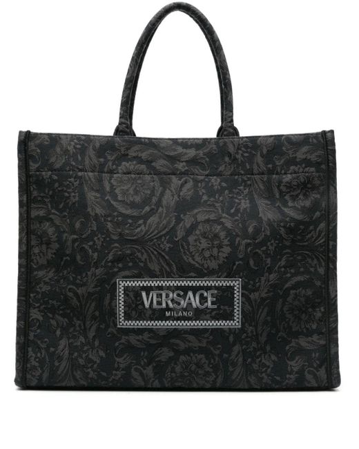 Versace Shopper Grande Athena Barocco in Black für Herren
